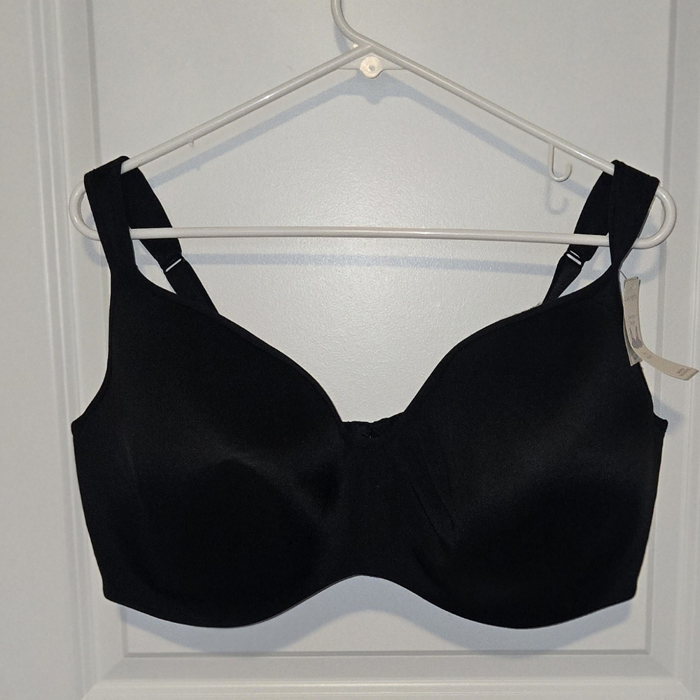 CACIQUE Women's Black Underwire Bra 44G